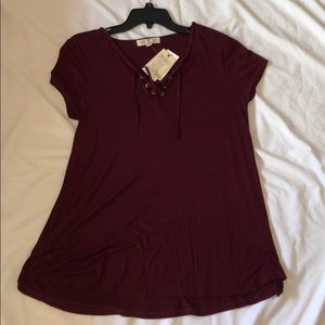 Pink Rose Tunic shirt